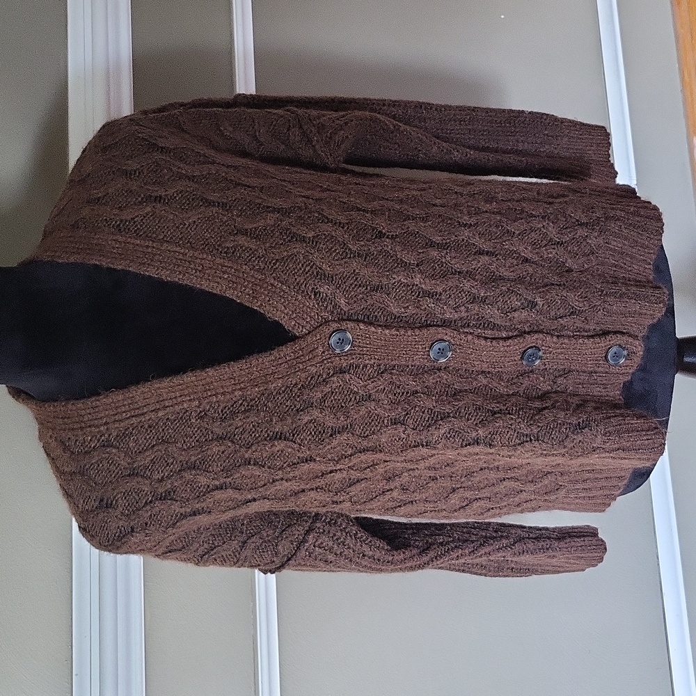 American Eagle Outfitters Women's Brown Cardigan Sweater Size XS - Picture 1 of 8
